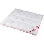 Легкое одеяло из пуха Каригуз «Тюльпаны» 150х200 см 
