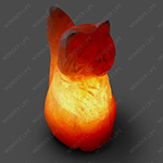 Солевая лампа Wonder Life «Кошка» 2-3 кг
