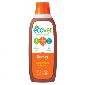 Жидкий концентрат Ecover для мытья полов с льняным маслом 1л