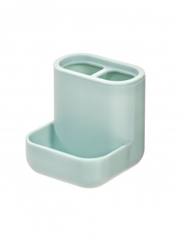 Органайзер для ванных принадлежностей Soft Aqua 3 отделения пластик морская волна