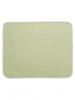 Коврик для сушки посуды iDry kitchen микрофибра светло-зеленый 45х40см